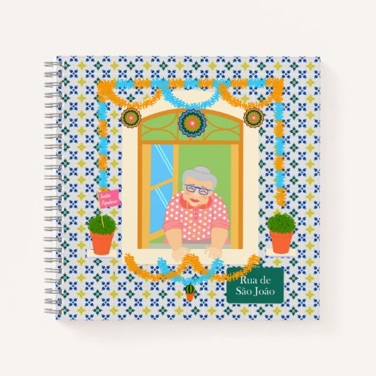 Sint John Portugees Festa Buurman Notitieboek (Voorkant)