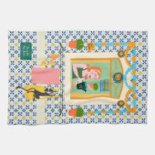 Sint John Portugees Festa Buurman Theedoek (Horizontaal)