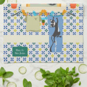 Sint John Portugees Festa Buurman Theedoek (Gevouwen)