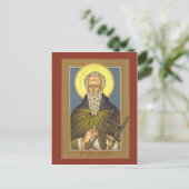 Sint-John Stokacus Prayer Card Briefkaart (Staand voorkant)