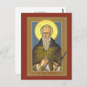 Sint-John Stokacus Prayer Card Briefkaart (Voorkant / Achterkant)