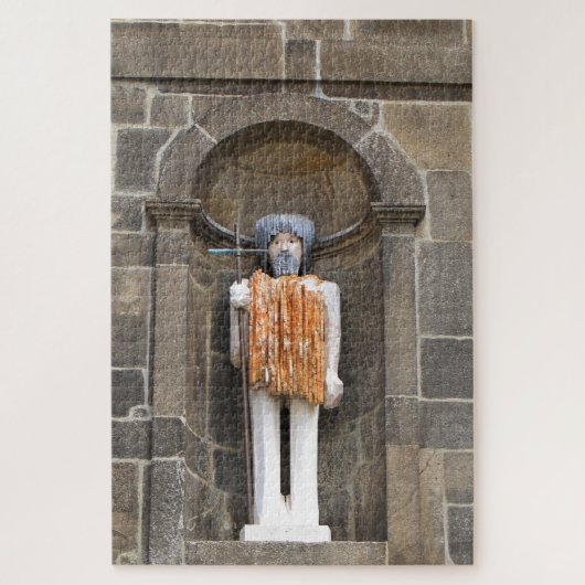 Sint John the Baptist standbeeld, Porto, Portugal Legpuzzel (Verticaal)