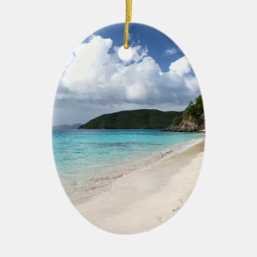 Sint-John US Maagdeneilanden Keramisch Ornament (Voorkant)