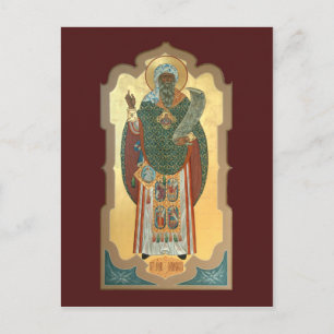 Sint-John van Damascus Prayer Card Briefkaart