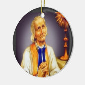 Sint-John* van de kerstversiering Keramisch Ornament (Links)