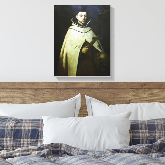 Sint-John van het kruis. Canvas Afdruk (Insitu (Slaapkamer))