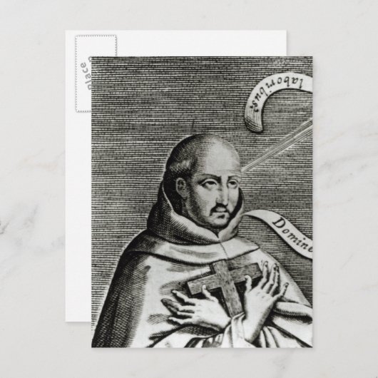 Sint-John van het Kruis, detail Briefkaart (Voorkant / Achterkant)