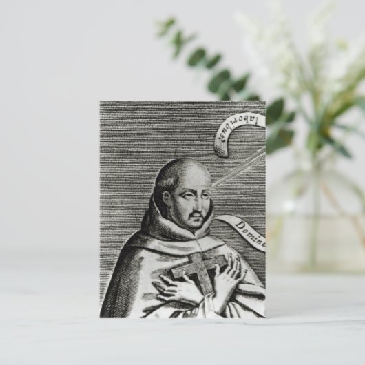Sint-John van het Kruis, detail Briefkaart (Staand voorkant)