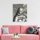 Sint-John van het Kruis, detail Canvas Afdruk (Insitu (Woonkamer))