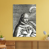 Sint-John van het Kruis, detail Canvas Afdruk (Insitu (Woonkamer))