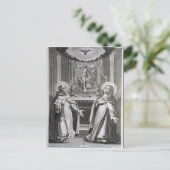 Sint-John van het Kruis en St. Theresa van Avila Briefkaart (Staand voorkant)
