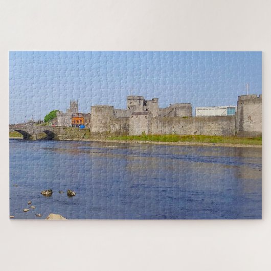 Sint-John's Castle Limerick Legpuzzel (Horizontaal)