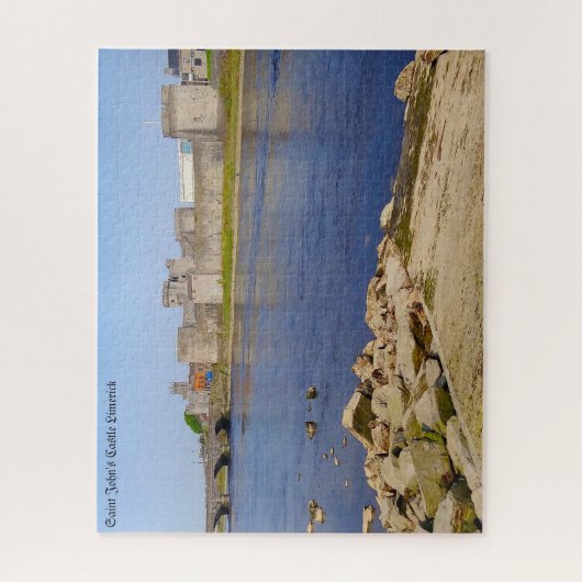 Sint-John's Castle Limerick Legpuzzel (Verticaal)