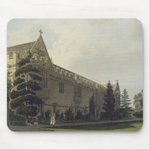 Sint-John's College gezien vanuit de tuin, illustr Muismat