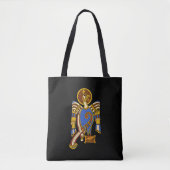 Sint-John's Eagle Celtic Knot Irish Medieval Art Tote Bag (Voorkant)