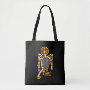 Sint-John's Eagle Celtic Knot Irish Medieval Art Tote Bag