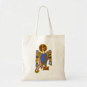 Sint-John's Eagle Celtic Knot Irish Medieval Art Tote Bag (Voorkant)