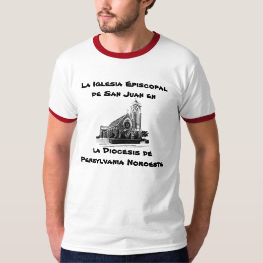 Sint-John's Episcopale Kerk T-shirt (Voorkant)