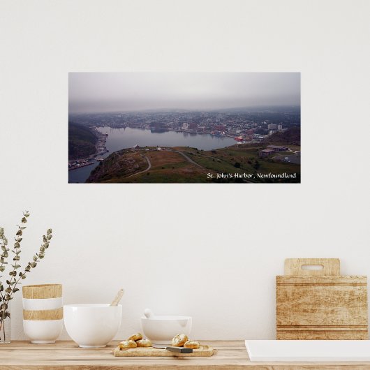 Sint-John's Harbour, Poster Newfoundland (Keuken)