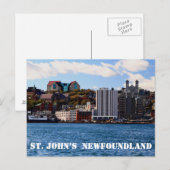 Sint-John's Newfoundland skyline-Briefkaart Briefkaart (Voorkant / Achterkant)