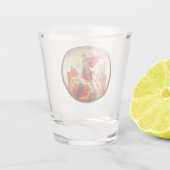 Sint Joris de Grote Martelaar Shot Glas (Achterkant)