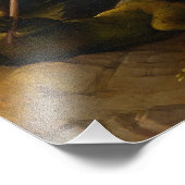 Sint-Joris en de Draak, 1506 door Rafaël Foto Afdruk (Hoek)