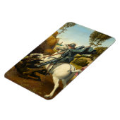 Sint-Joris en de Draak, 1506 door Rafaël Magneet (Linkerzijde)