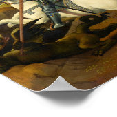 Sint-Joris en de Draak, 1506 door Rafaël Poster (Hoek)