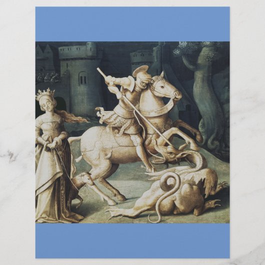 Sint Joris en de Draak  Flyer (Voorkant)