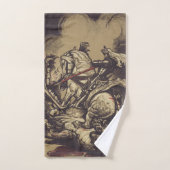 Sint Joris en de Draak Grote Martelaar Bad Handdoek (Handdoek)