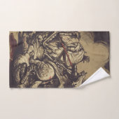 Sint Joris en de Draak Grote Martelaar Bad Handdoek (Handdoek)