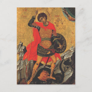 Sint-Joris en de Draak Grote Martelaar Briefkaart