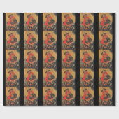 Sint Joris en de Draak Grote Martelaar Cadeaupapier (Vlak)