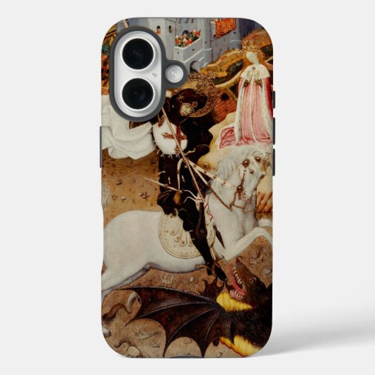 Sint-Joris en de Draak Grote Martelaar Case-Mate iPhone Case (Achterkant)