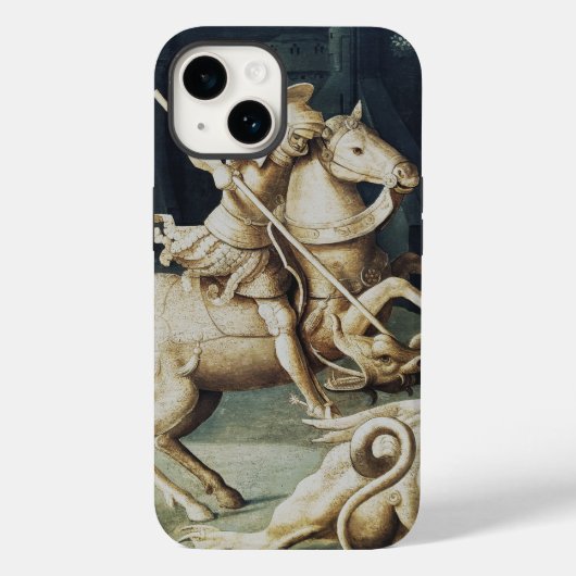Sint Joris en de Draak Grote Martelaar Case-Mate iPhone Case (Achterkant)