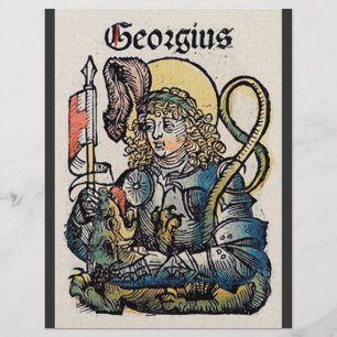 Sint Joris en de Draak Grote Martelaar Flyer