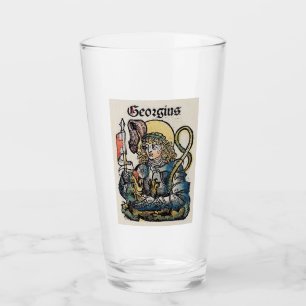 Sint Joris en de Draak Grote Martelaar Glas