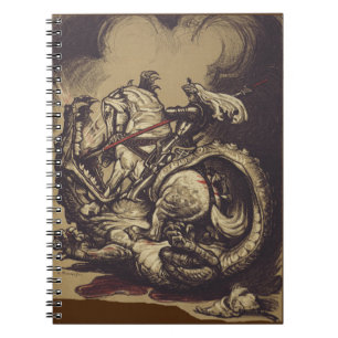 Sint Joris en de Draak Grote Martelaar Notitieboek