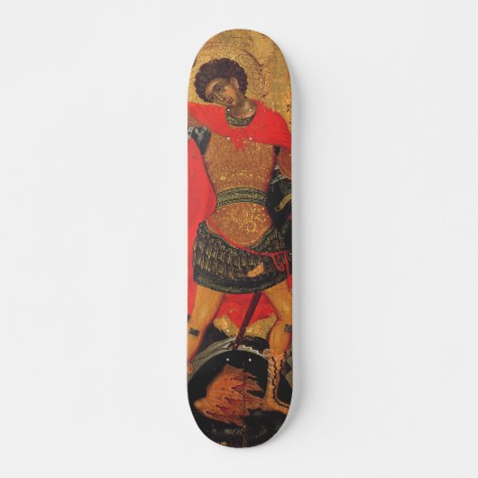 Sint-Joris en de Draak Grote Martelaar Persoonlijk Skateboard (Voorkant)