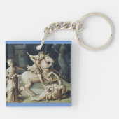 Sint-Joris en de Draak Grote Martelaar Sleutelhanger (Achterkant)