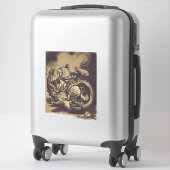 Sint Joris en de Draak Grote Martelaar Sticker (Koffer)