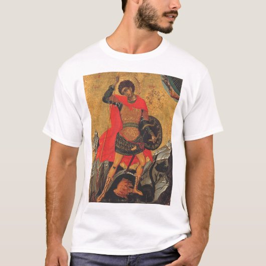 Sint-Joris en de Draak Grote Martelaar T-shirt (Voorkant)