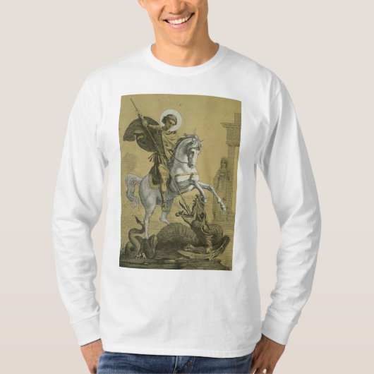 Sint-Joris en de Draak Grote Martelaar T-shirt (Voorkant)