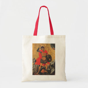 Sint Joris en de Draak Grote Martelaar Tote Bag