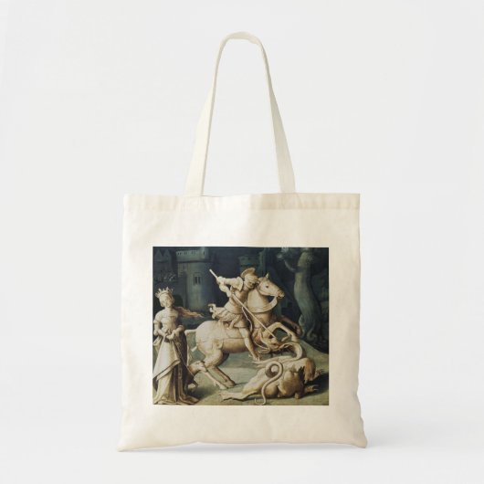 Sint Joris en de Draak Grote Martelaar Tote Bag (Voorkant)