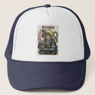 Sint Joris en de Draak Grote Martelaar Trucker Pet