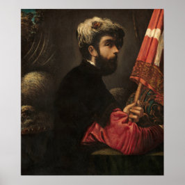 Sint Joris - Giuseppe Caletti Fijne Kunst Poster