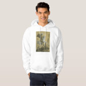 Sint Joris – Premium "Sunburst Gold" Art Hoodie (Voorkant volledig)