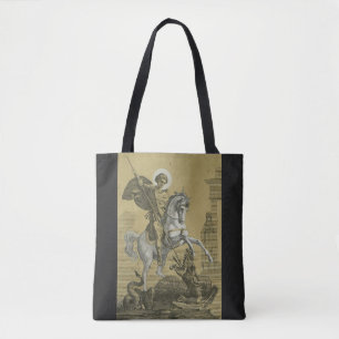 Sint Joris – Premium "Sunburst Gold" Art Tote Bag
