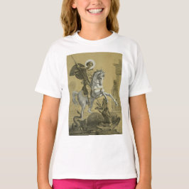 Sint Joris – Premium "Sunburst Gold" Kunst T-shirt